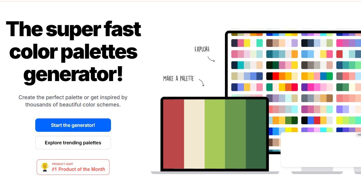 imagen programa Coloors