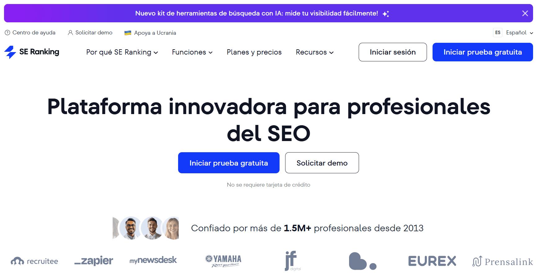Herramientas SEO gratis - Se Ranking