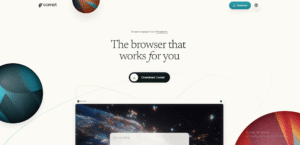 Imagen web descarga Comet