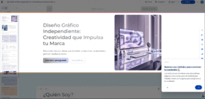 Web hecha con Gamma