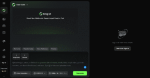 Imagen interfaz Kling ai