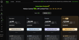 Precios Higgsfield 2026