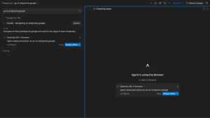 Imagen interfaz google Antigravity